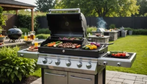 barbecue moderne extérieur